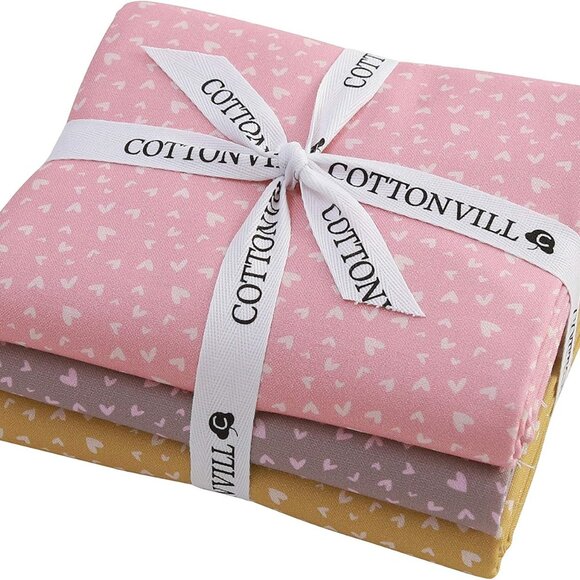 Premium Rainbow Cotton Quilting Fabric Bundle - Soft, Silky Rainbow-Design E-Hea - Picture 1 of 9